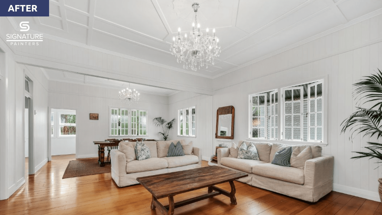Painting a Queenslander Before & After Signature Painters